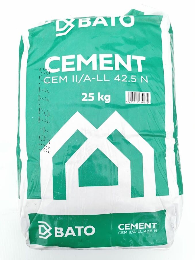 Cement plastiek zak 42.5 (BATO) - 25kg