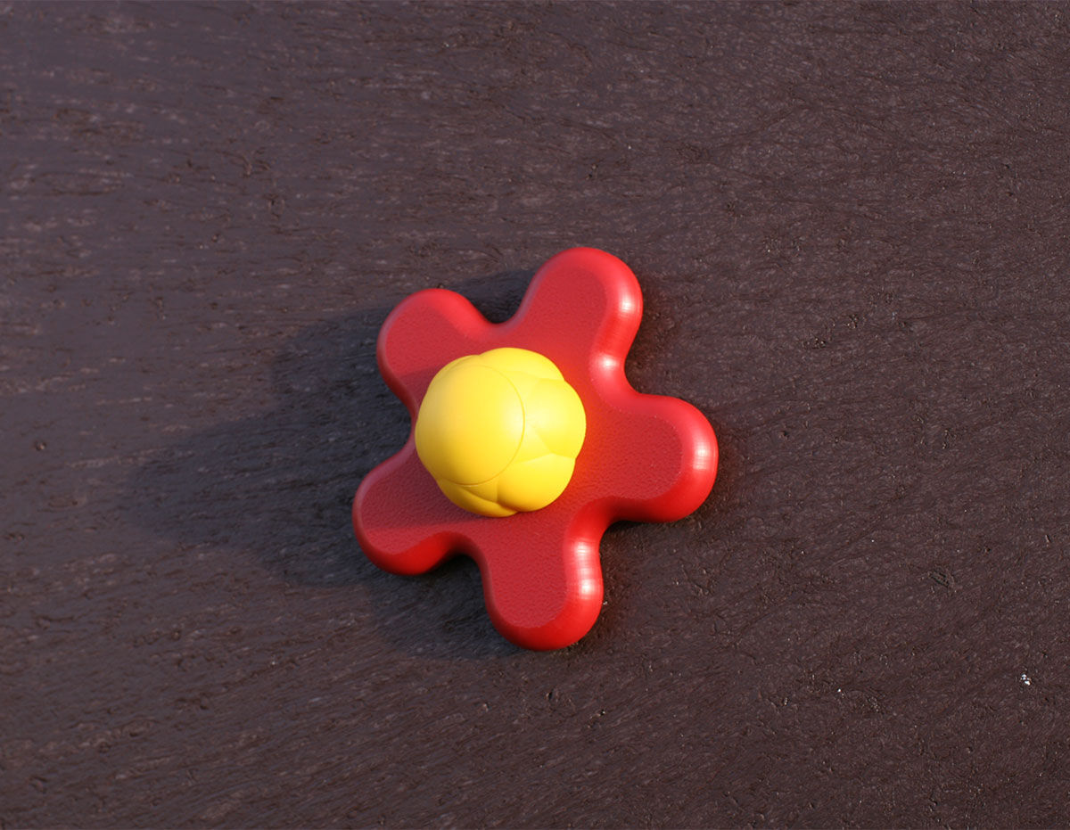 GP27 / Kleine rode bloem