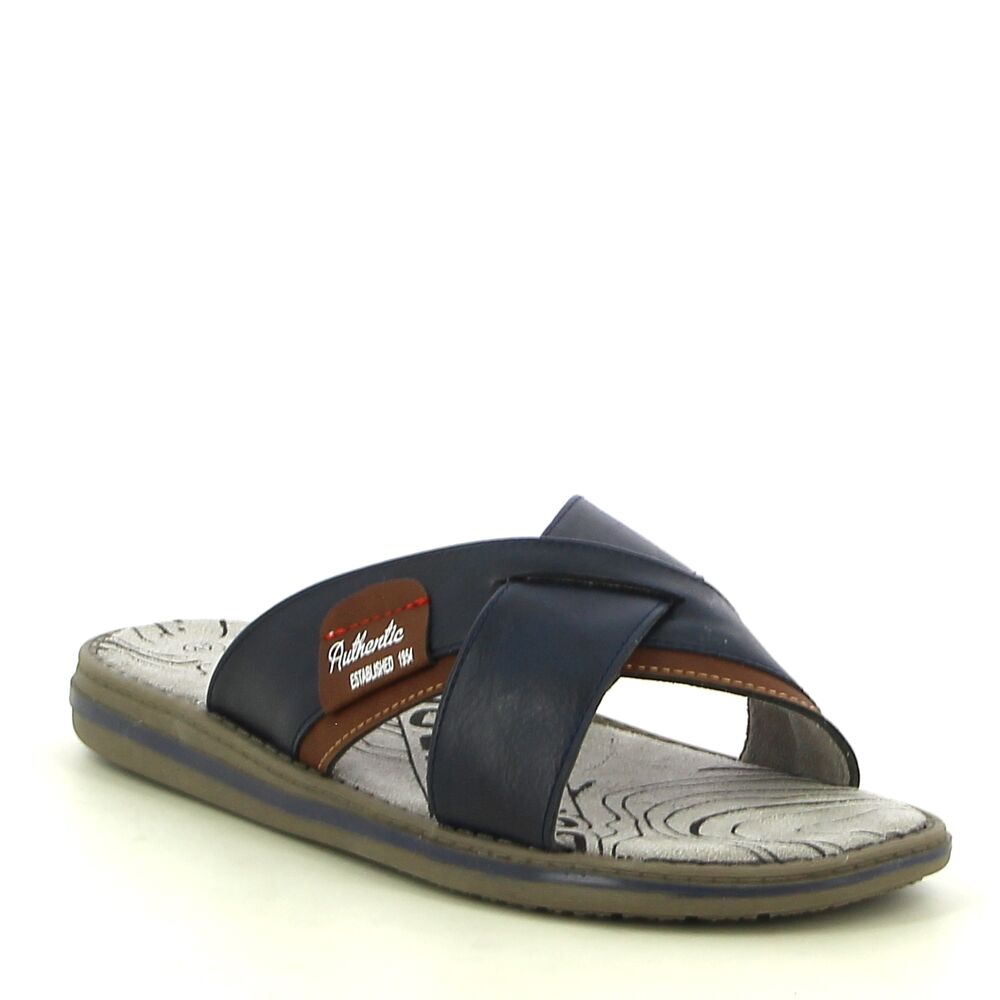 Ken Shoe Fashion - Navy - Slippers 
