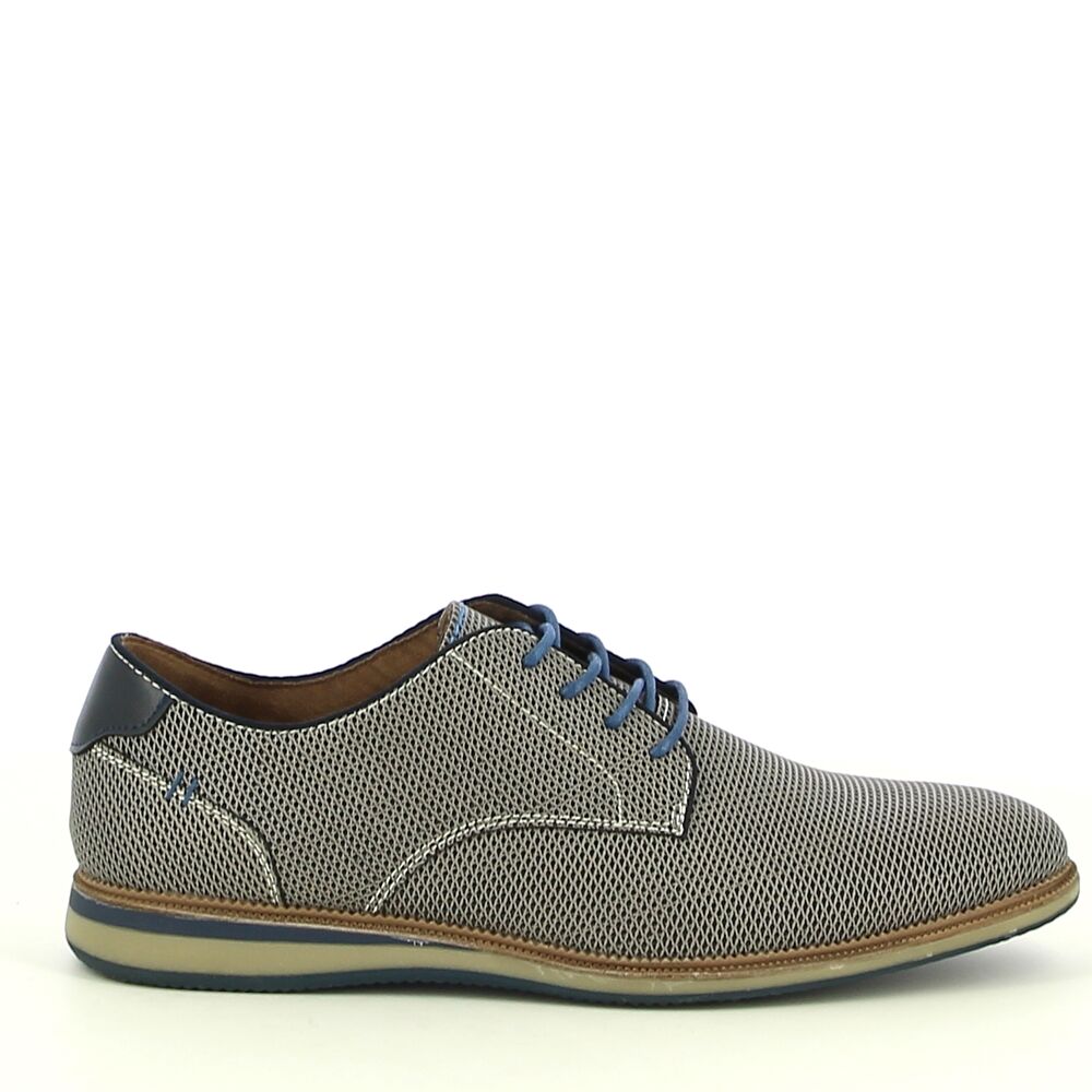 Ken Shoe Fashion Gris Chaussures A Lacets