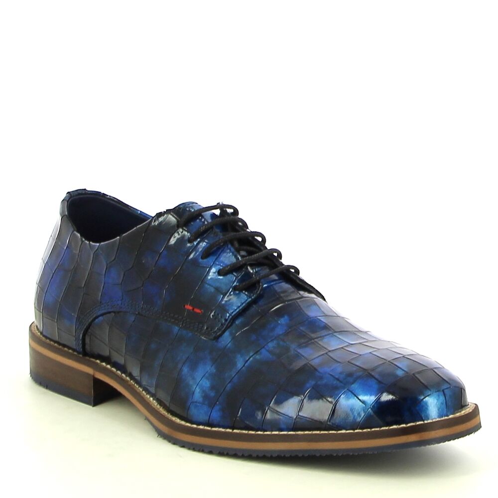 Ken Shoe Fashion - Bleu - Chaussures A Lacets 
