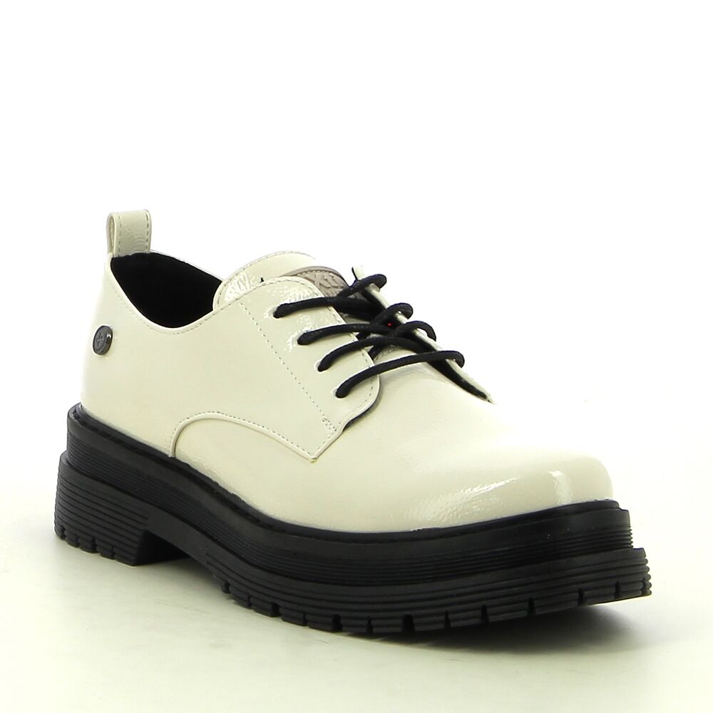 XTI - Offwhite - Chaussures A Lacets