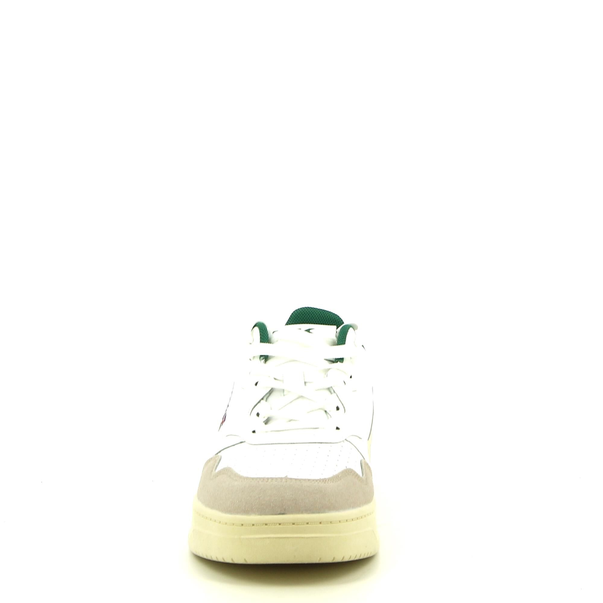 BK - Wit/Groen - Sneakers