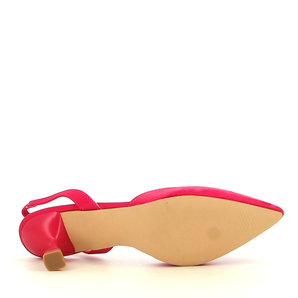 Ken Shoe Fashion - Fuchsia - Pump met open hiel