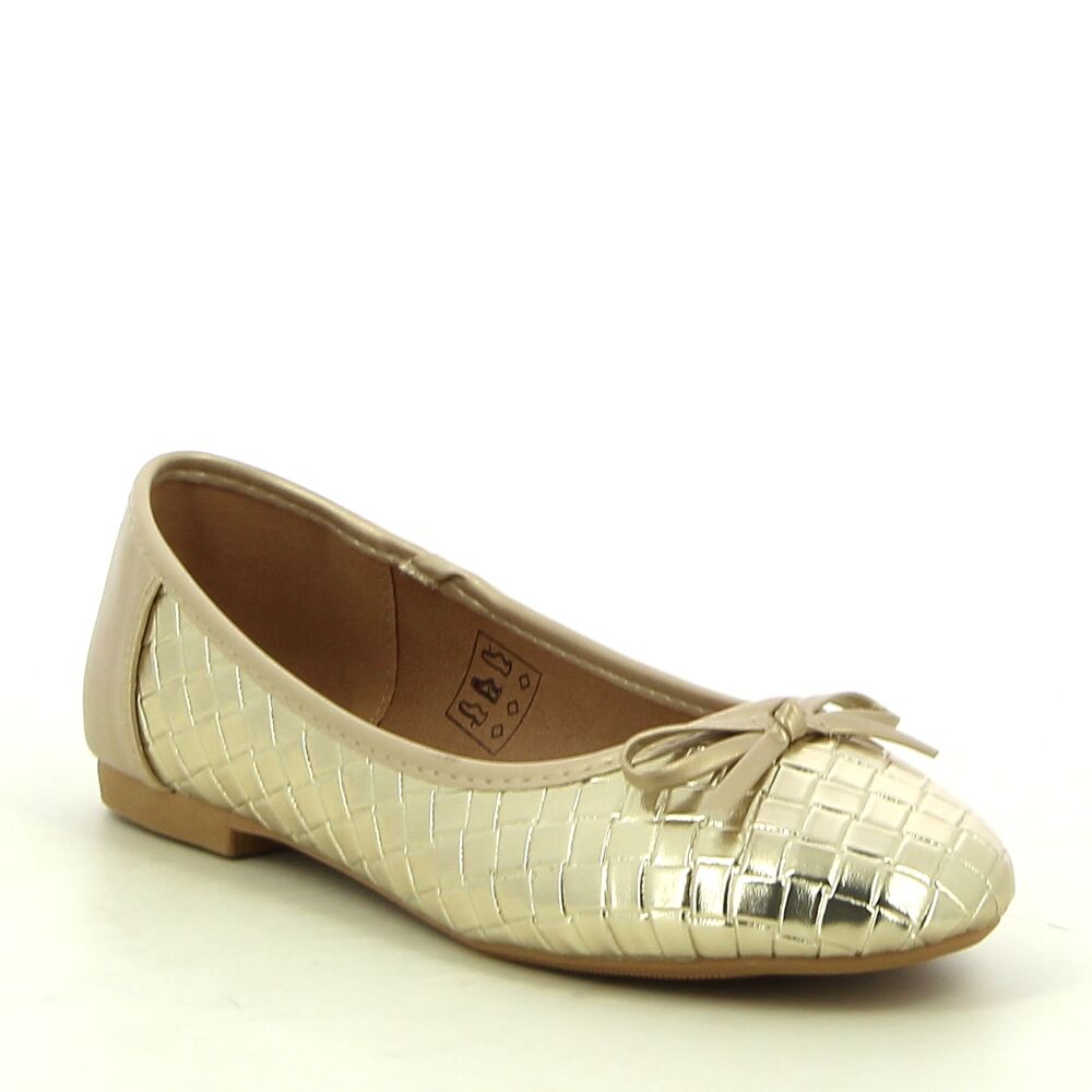 Ken Shoe Fashion - Goud - Ballerina's