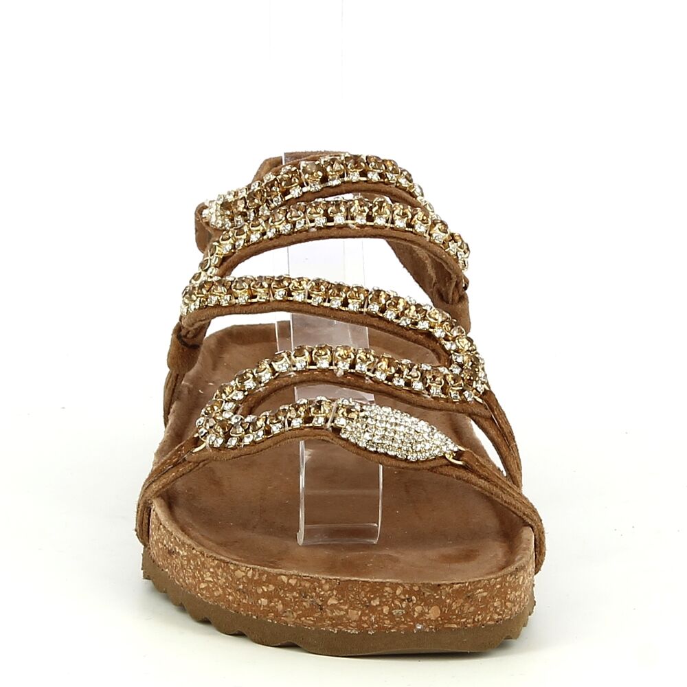 Ken Shoe Fashion - Sandales - Camel/Doré