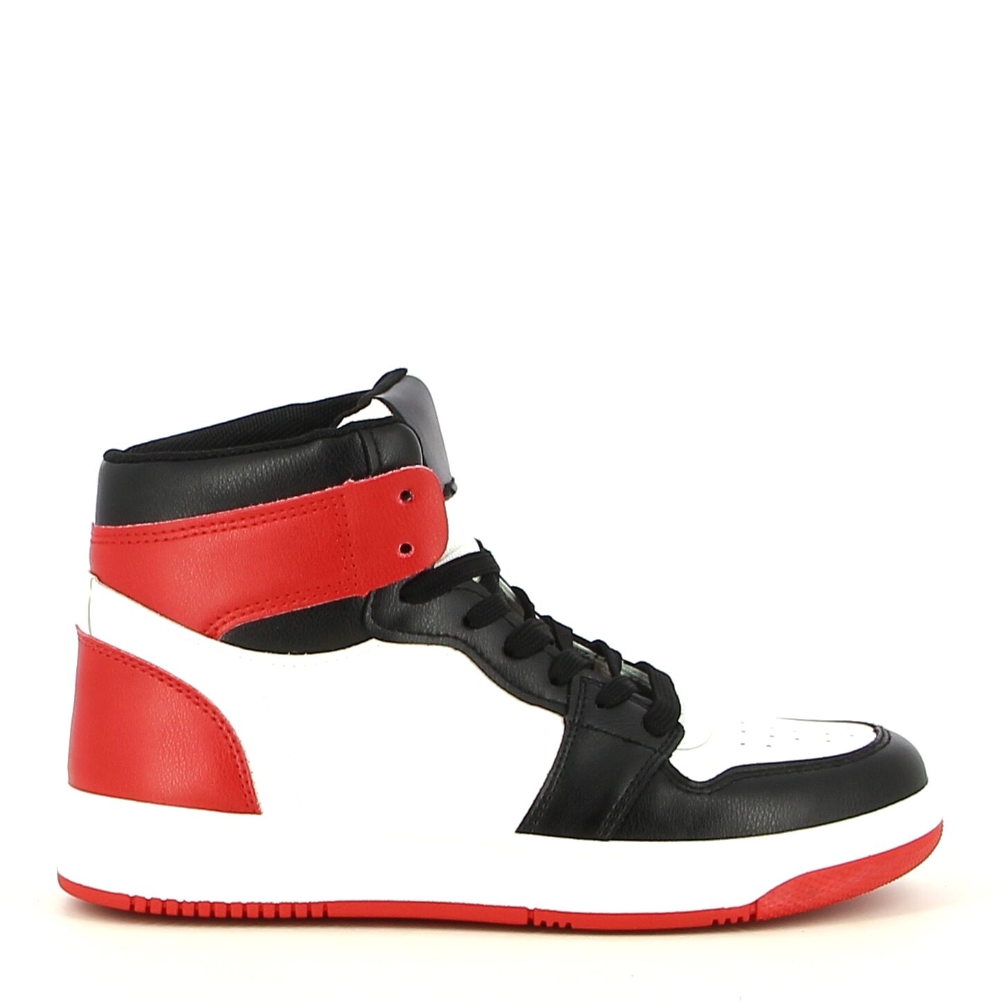 Ken Shoe Fashion - Blanc/Rouge - Baskets 