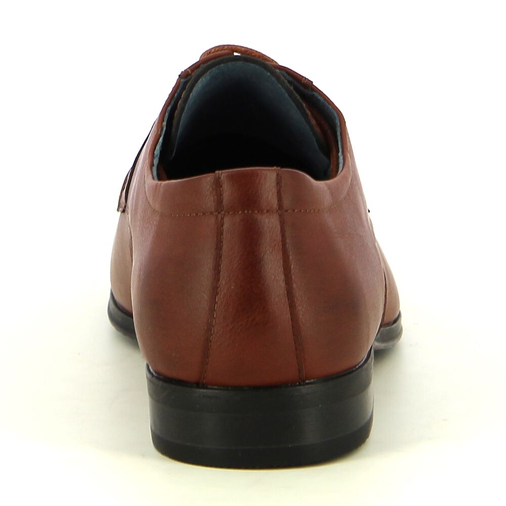 Ken Shoe Fashion - Cognac - Veterschoenen