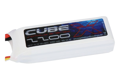 SLS X-Cube 2200mAh 3S1P 11,1V 30C/60C Lipo Battery