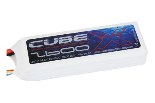 SLS X-Cube 2600mAh 4S1P 14,8V 30C/60C Lipo Battery