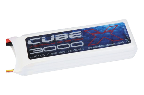 SLS X-Cube 3000mAh 4S1P 14,8V 30C/60C Lipo Battery