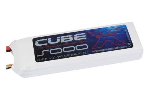 SLS X-Cube 5000mAh 3S1P 11,1V 30C/60C Lipo Battery