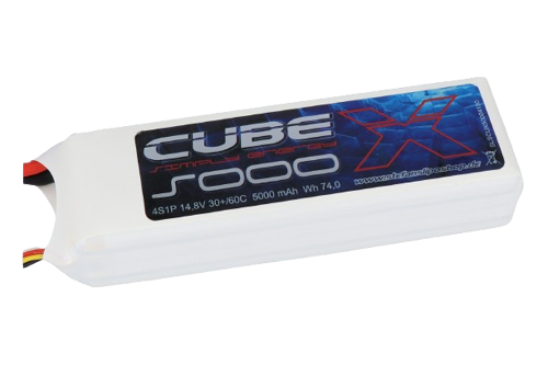 SLS X-Cube 5000mAh 4S1P 14,8V 30C/60C Lipo Battery