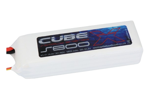 SLS X-Cube 5800mAh 4S1P 14,8V 30C/60C Lipo Battery