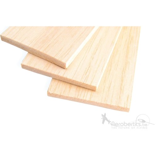 Balsa Plank 0.6x100x1000 mm