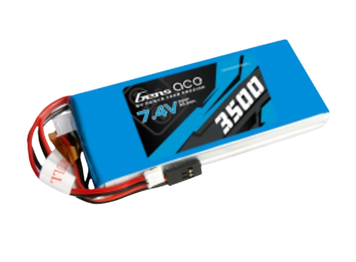 Gens Ace 3500mAh 2S1P 7,4V Lipo Battery (Transmitter Pack)