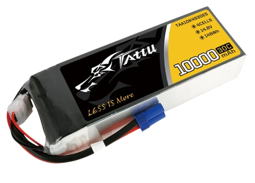 Tattu 10000mAh 4S1P 14,8V 30C Lipo Battery