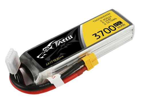 Tattu 3700mAh 4S1P 14,8V 45C Lipo Battery