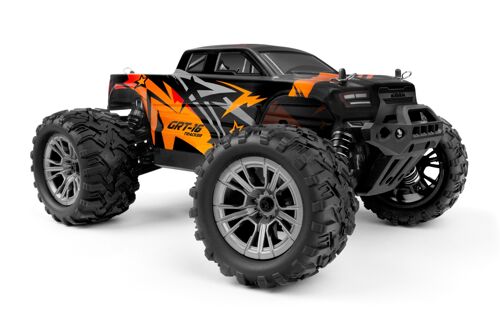 Kavan - GRT-16 Tracker RTR 4WD Monster Truck Car 1/16 Black/Red