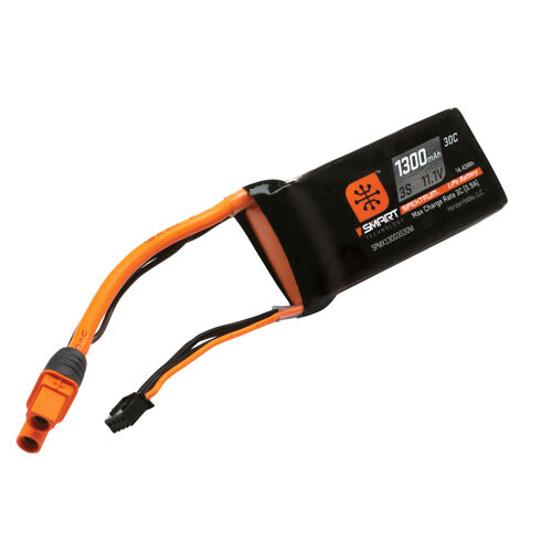 Spektrum 1300mAh 3S1P 11,1V 30C Lipo Battery Smart