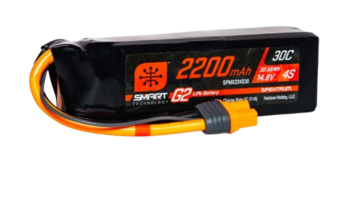 Spektrum 2200mAh 4S1P 14,8V 30C Lipo Battery Smart G2