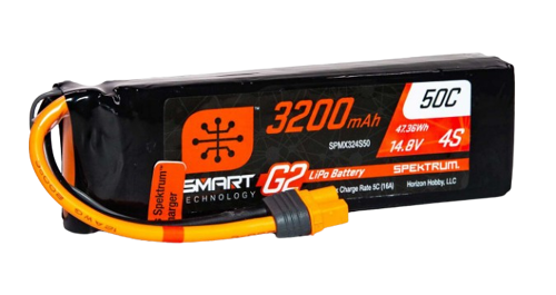 Spektrum 3200mAh 4S1P 14,8V 50C Batterie LiPo Smart G2