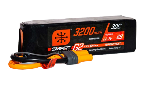 Spektrum 3200mAh 6S1P 22,2V 30C Batterie LiPo Smart G2