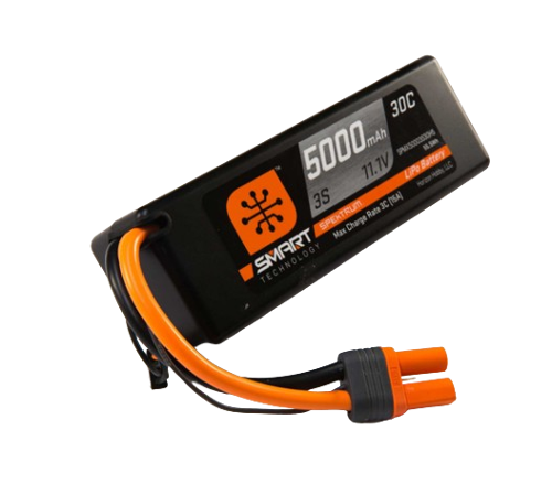 Spektrum 5000mAh 3S1P 11,1V 30C Batterie LiPo Smart Hardcase