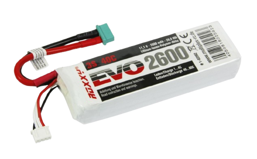 Roxxy 2600mAh 3S1P 11,1V 40C Lipo Battery