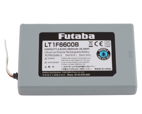 Futaba 6600mAh 3,8V Lipo Battery for T32MZ