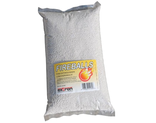 FIREBALLS Fire Extinguishing Pearls for Lithium Batteries (5L)