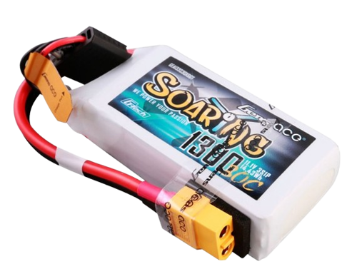 Gens Ace Soaring G-Tech 1300mAh 3S1P 11,1V 30C Lipo Battery