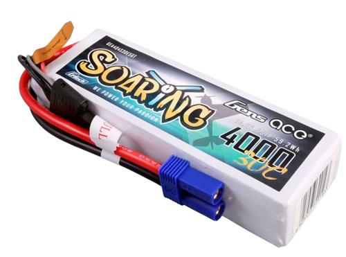 Gens Ace Soaring G-Tech 4000mAh 4S1P 14,8V 30C Lipo Battery