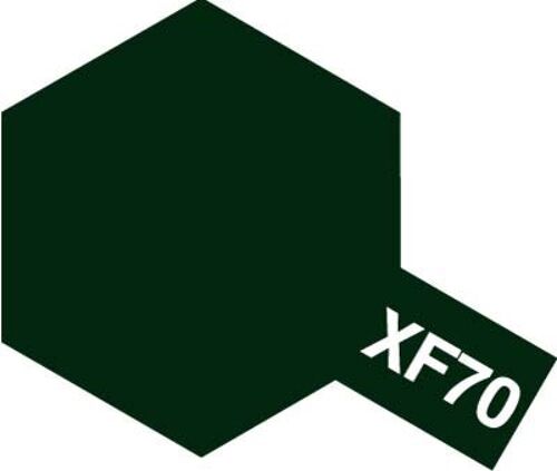 Tamiya Acrylic paint mini XF-70 Dark Green 2 (IJN) (10ml)