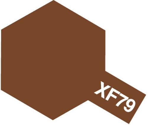 Tamiya Acrylic paint mini XF-79 Linolium Deck Brown (10ml)