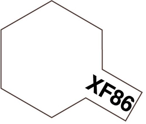 Tamiya Acrylic paint mini XF-86 Flat Clear (10ml)