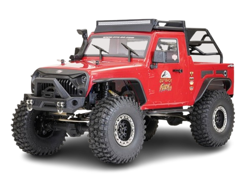 FTX - Outback Fury 2.0 4X4 1/10 RTR Trail Crawler - Red