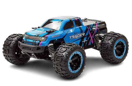 FTX - Tracer 1/16 4WD Brushless Monster Truck RTR - Blue