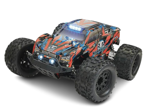 FTX - Ram Raider 1/10 Brushless Monster Truck RTR - Red/Blue