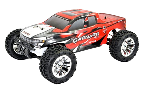 FTX - Carnage 2.0 1/10 Brushed Truck 4WD RTR - Red