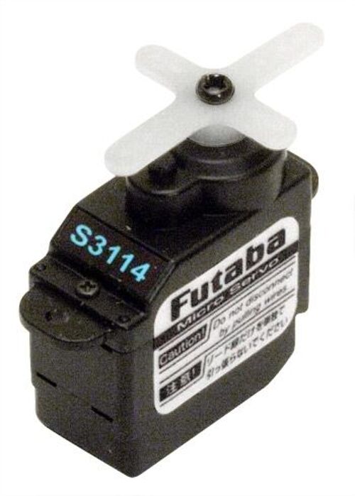 Futaba S3114 Sub-Micro Servo (1.7kg , 0.09s @ 6.0V)