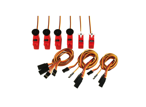 Multiplex Servo and Cable set for Heron