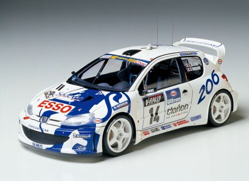 Tamiya 1/24 scale Peugeot 206 WRC