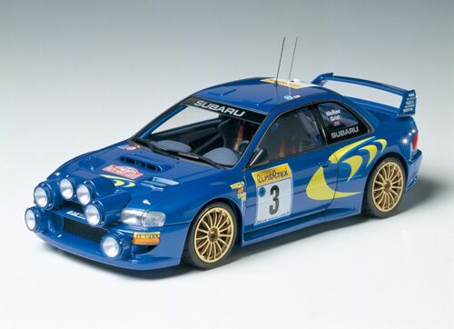 Tamiya 1/24 scale Subaru ImprezaWRC '98 Monte-Carlo