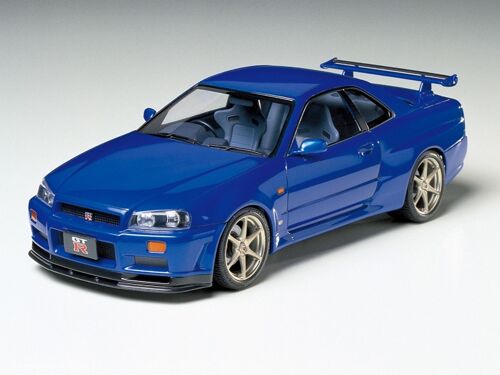 Tamiya 1/24 scale Nissan Skyline GT-R V-Spec (R34)