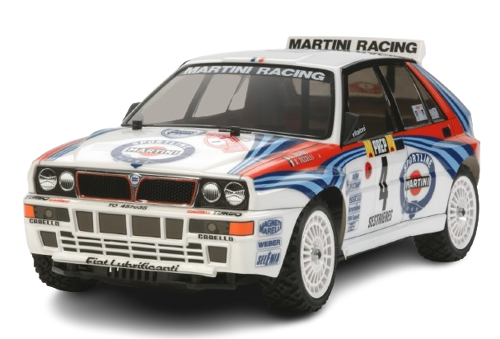 Tamiya - Lancia Delta Integrale (XV01) 1/10 Kit + Motor (No Radio & ESC)