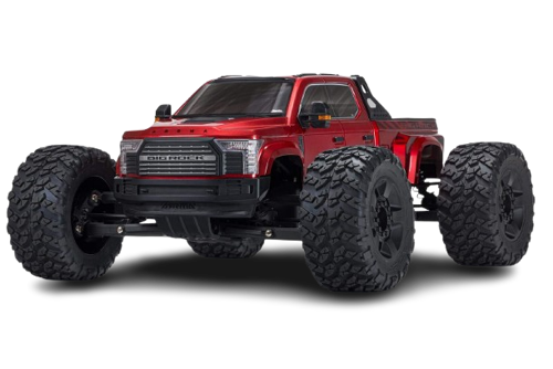 Arrma - 1/7 BIG ROCK 6S 4X4 BLX Monster Truck RTR, Red