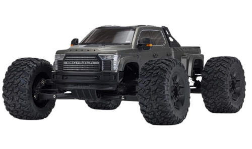 Arrma - 1/7 BIG ROCK 6S 4X4 BLX Monster Truck RTR, Gunmetal