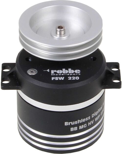 Robbe FSW 220 BB MG HV Winch Servo (22kg , 0.07s @ 8.4V)