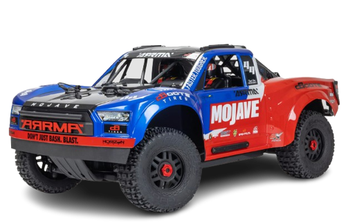 Arrma - 1/8 MOJAVE 4X4 4S BLX Desert Truck RTR, Blue